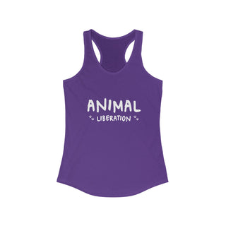 Animal Liberation Women's Ideal Racerback Tank Printify