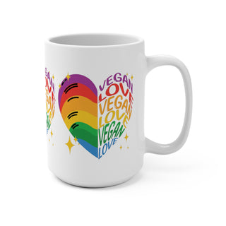 Vegan Love Mug 15oz Printify