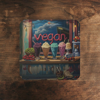 Vegan Cork Back Coaster Printify