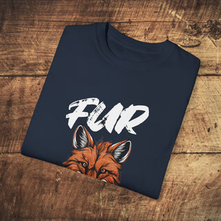 Fur Kills Garment-Dyed T-shirt Printify