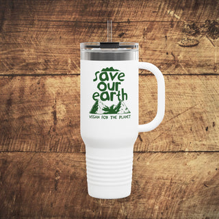 Save Our Earth Insulated Travel Mug, 40oz