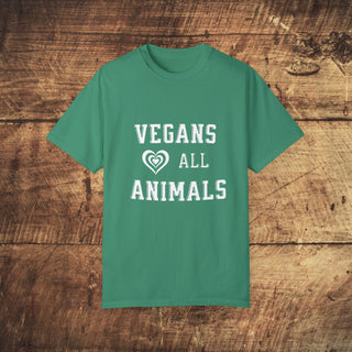 Vegan Garment-Dyed T-shirt Printify