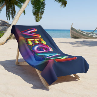 Vegan Beach Towel Printify