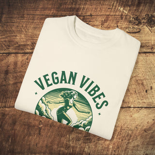 Vegan Vibes Garment-Dyed T-shirt Printify