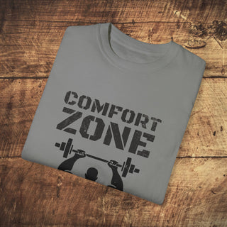 Comfort Zone Garment-Dyed T-shirt Printify