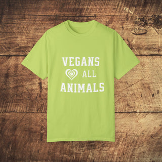 Vegan Garment-Dyed T-shirt Printify