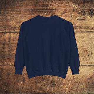 Fueled By Plants Garment-Dyed Sweatshirt Printify