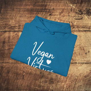 Vegan Virtues Heavy Blend™ Hooded Sweatshirt Printify