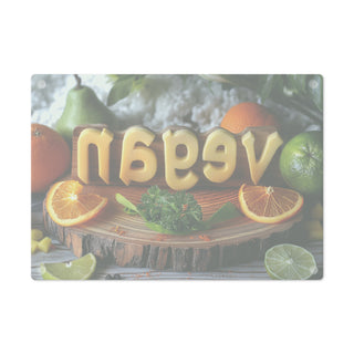 Vegan Tempered Glass Cutting Board Printify