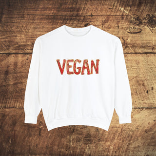 Vegan Garment-Dyed Sweatshirt Printify