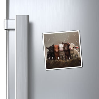 Baby Sheep Magnet Printify