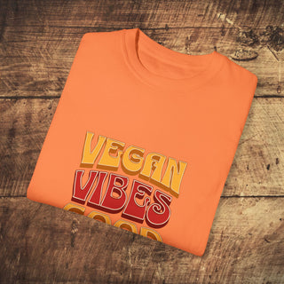 Vegan Vibes Garment-Dyed T-shirt Printify