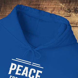 Peace For All Life Heavy Blend™ Hooded Sweatshirt Printify