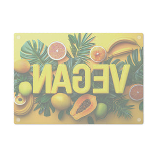 Vegan Tempered Glass Cutting Board Printify