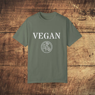 Vegan Garment-Dyed T-shirt Printify