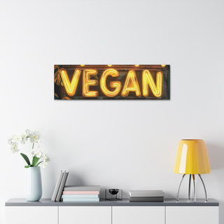 Vegan Classic Stretched Canvas Printify