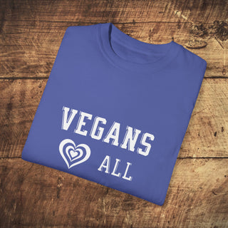 Vegan Garment-Dyed T-shirt Printify