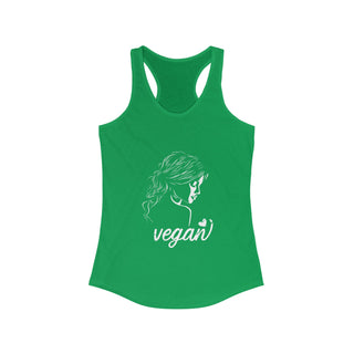 Vegan Girl Women's Ideal Racerback Tank Printify