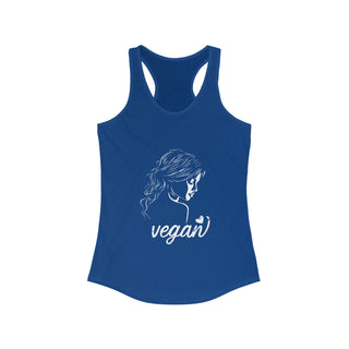 Vegan Girl Women's Ideal Racerback Tank Printify