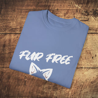 Fur Free For Me Garment-Dyed T-shirt Printify