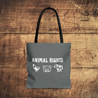 Animal Rights Tote Bag Printify