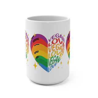 Vegan Love Mug 15oz Printify