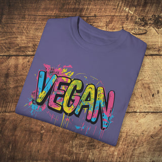 Vegan Garment-Dyed T-shirt Printify