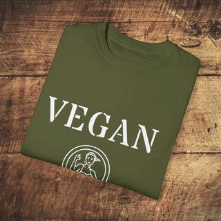 Vegan Garment-Dyed T-shirt Printify