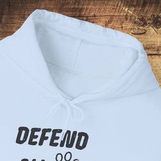 Defend All Animals Heavy Blend™ Hooded Sweatshirt Printify