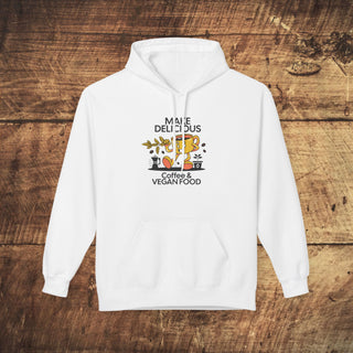 Make Delicious Coffee Unisex Midweight Softstyle Fleece Hoodie