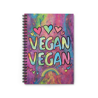 Vegan Spiral Notebook - Ruled Line Printify