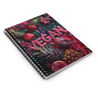 Vegan Spiral Notebook - Ruled Line Printify