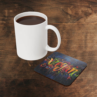 Vegan Cork Back Coaster Printify