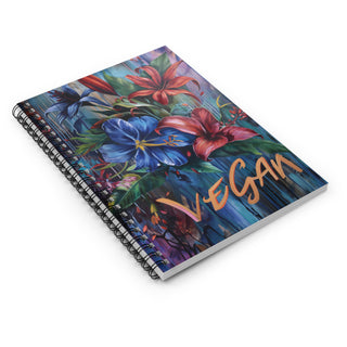 Vegan Spiral Notebook - Ruled Line Printify