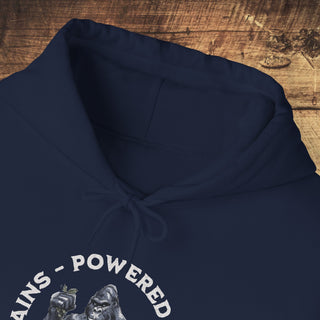 Powered By Plants Heavy Blend™ Hooded Sweatshirt Printify