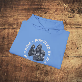 Powered By Plants Heavy Blend™ Hooded Sweatshirt Printify