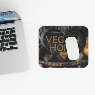 Vegan Home Mouse Pad (Rectangle) Printify