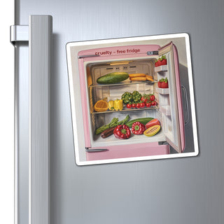 Cruelty-Free Fridge Magnet Printify