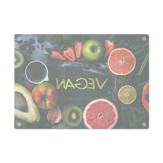 Vegan Tempered Glass Cutting Board Printify