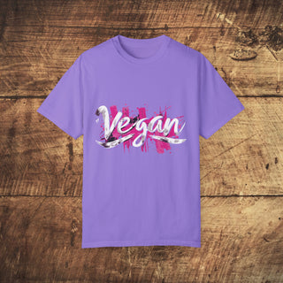 Vegan Garment-Dyed T-shirt Printify