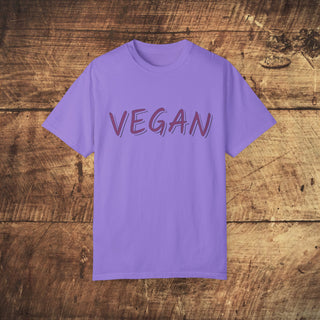 Vegan Garment-Dyed T-shirt Printify