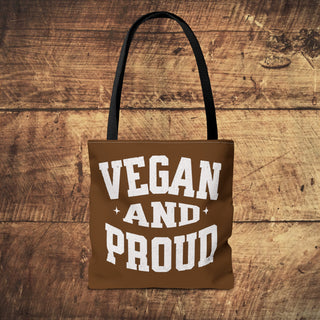 Vegan And Proud Tote Bag Printify