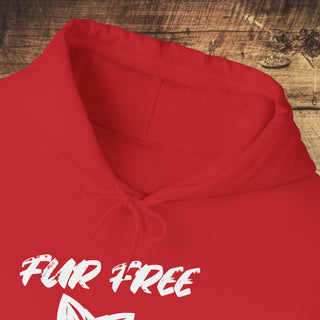 Fur Free For Me Heavy Blend™ Hooded Sweatshirt Printify