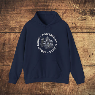 Powered By Plants Heavy Blend™ Hooded Sweatshirt Printify