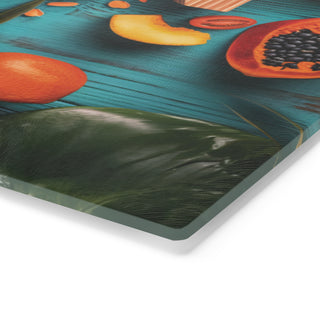 Vegan Tempered Glass Cutting Board Printify