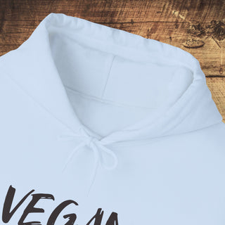 Vegan Girl Heavy Blend™ Hooded Sweatshirt Printify