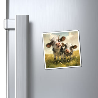 Cute Cows Magnet Printify