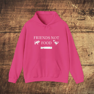 Friends Not Food Heavy Blend™ Hooded Sweatshirt Printify