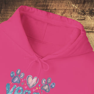 Vegan Love Heavy Blend™ Hooded Sweatshirt Printify