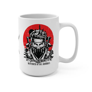 Vegan Warrior Coffee Mug 15oz Printify